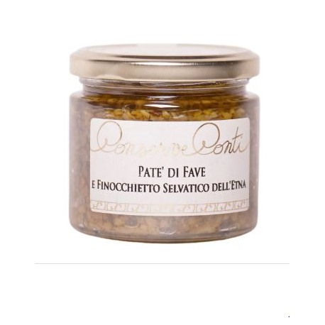 Pâté de fèves et fenouil sauvage de l'Etna