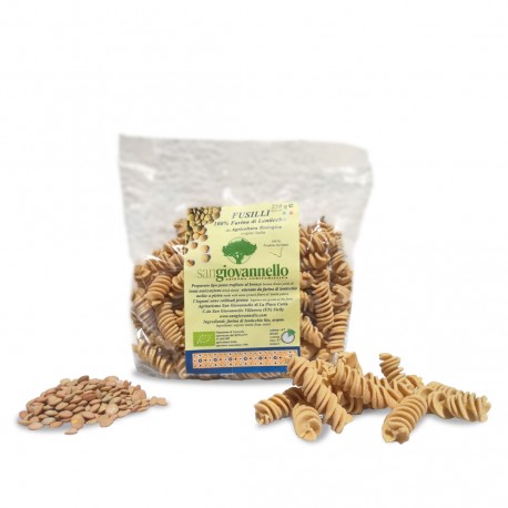 Fusilli flour of Lentils