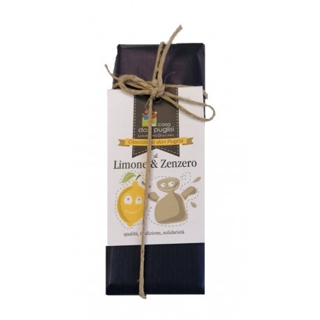 Cioccolata di Modica Limone & Zenzero